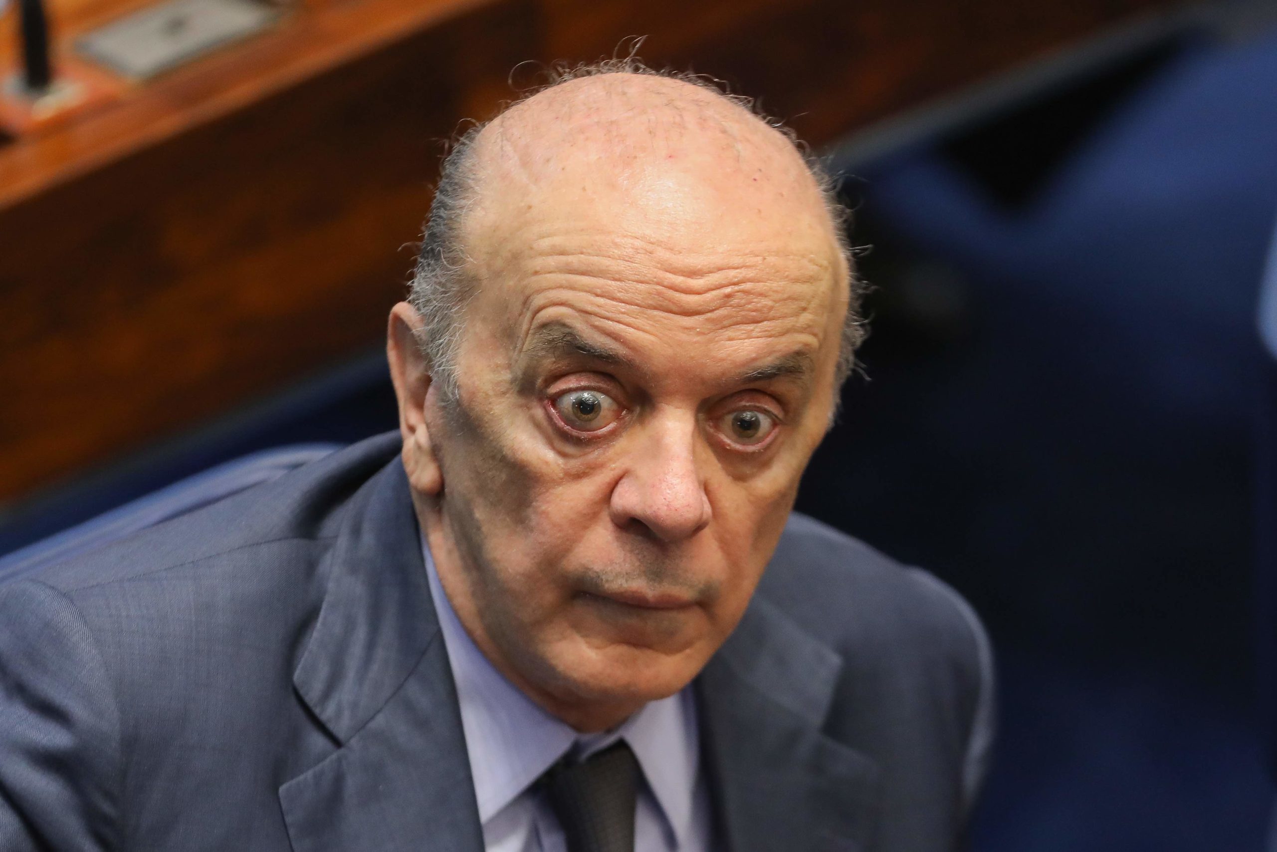 JoseSerra- Senado-STF-Afastamento-AecioNeves-Sessao-28set2017-FotoSergioLima.