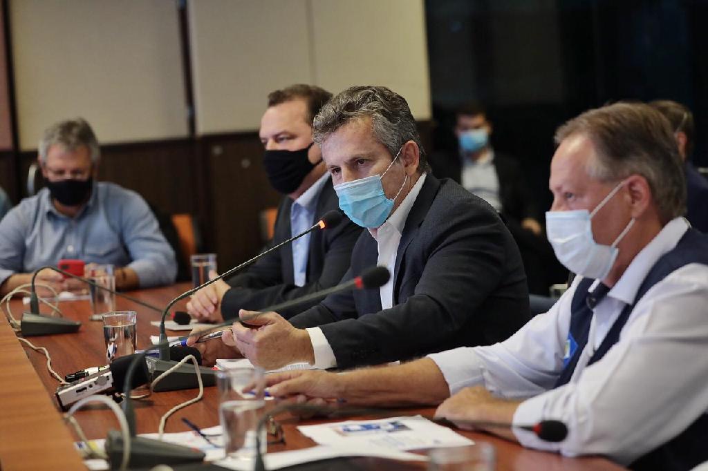 Governador Mauro Mendes anuncia investimentos para combate a Covid-19