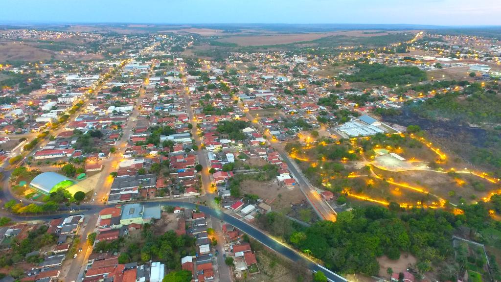Alto Araguaia - vista aérea