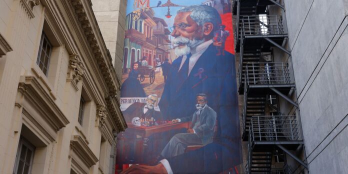 academia-brasileira-de-letras-tem-mural-de-machado-de-assis