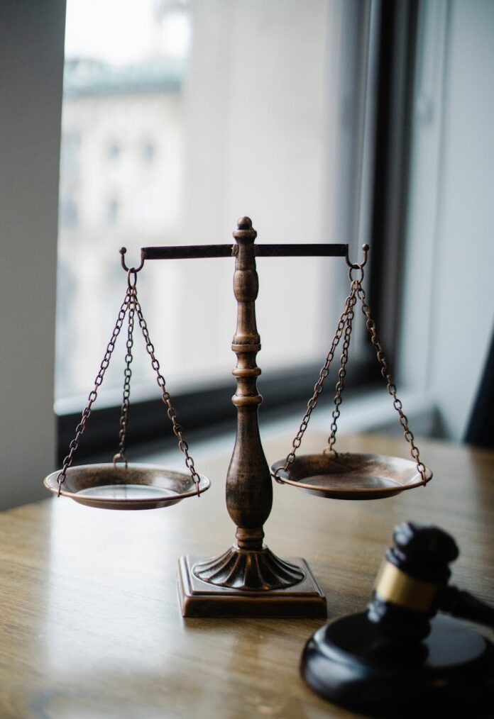 pexels-photo-5669602 judgement scale and gavel in judge office
