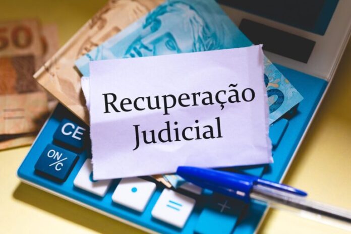 The,Word,Judicial,Recovery,In,Brazilian,Portuguese,Written,On,A