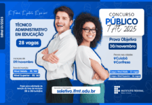 Inscrições abertas para concurso público com 28 vagas e salários de até R$ 5,9 mil