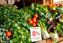 Verduras ficaram 8% mais baratas no atacado em setembro