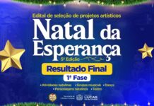 Prefeitura divulga resultado da 1ª etapa do edital de produções artístico-culturais para o Natal da Esperança