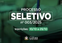 Inscrições para o processo seletivo da Secretaria de Educação encerram hoje (29)