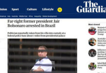 Prisão de Bolsonaro repercute em imprensa internacional; veja o que foi dito