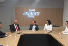 Em passagem por Mato Grosso, embaixador da Índia visita sede do Sebrae/MT