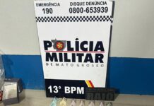 Motociclista é preso com drogas durante patrulhamento do Grupo RAIO em Lucas do Rio Verde