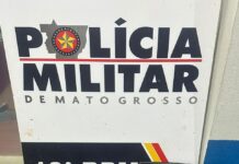 RAIO apreende pistola 9mm durante abordagem na Avenida Vitória Régias em Lucas do Rio Verde