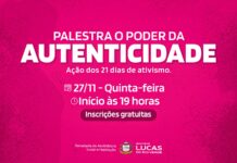 Palestra “O Poder da Autenticidade” será destaque na programação dos 21 dias de ativismo
