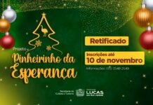 Prazo de inscrições do concurso Pinheirinho da Esperança é prorrogado até 10 de novembro