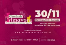 Inscrições para Corrida de Primavera abrem nesta sexta-feira (07)