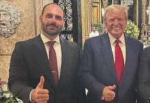 Eduardo Bolsonaro reage após a revogação das sanções a Moraes pelos EUA