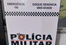 Polícia Militar prende suspeito por violência doméstica e apreende arma de fogo em São José do Rio Claro