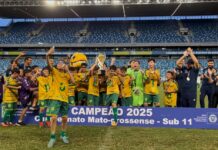 Cuiabá conquista o título do Campeonato Mato-grossense Sub-11