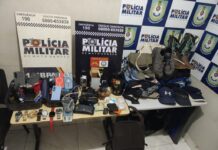 Polícia Militar prende três suspeitos por furto a residências em Lucas do Rio Verde e Itanhangá e recupera veículo