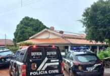 Polícia Civil cumpre ordens judiciais em Porto Esperidião e Glória D’Oeste relacionadas a crime de homicídio
