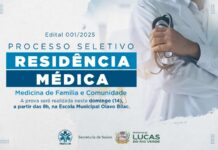 Residência Médica: Prova será realizada neste domingo (14), na Escola Olavo Bilac