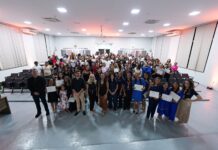 Mais de 100 alunos recebem certificado em parceria do Senac com a Prefeitura