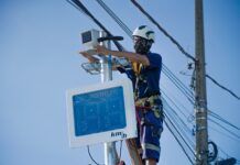 Prefeitura de Lucas do Rio Verde instala novas lombadas eletrônicas com recursos de Inteligência Artificial