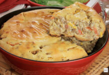 Torta de carne de frigideira