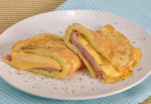 Omelete de misto-quente
