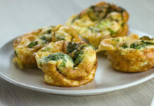 Mini tortinhas de brócolis
