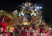 Alegoria da Maricá atropela pessoas e dilacera perna de uma vítima no Rio