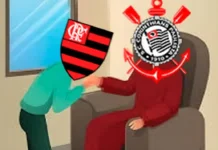 Corinthians provoca após vitória sobre o Flamengo: “Dá bença para o pai”