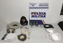 Polícia Militar desarticula ponto de tráfico de drogas em Novo Diamantino