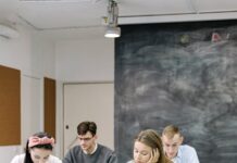 people in a classroom