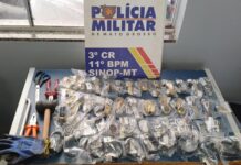 Polícia Militar prende suspeito de furtar 49 relógios e cinco correntes de ouro em shopping