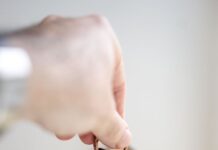person with keys for real estate