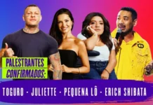 Toguro, Julliete, Pequena Lô e Erich Shibata serão atrações do Sebrae Hacking 2026