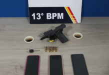 Polícia Militar prende dupla de faccionados e impede execução em Lucas do Rio Verde