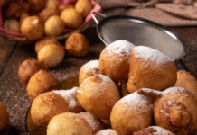Bolinho de chuva com apenas 3 ingredientes