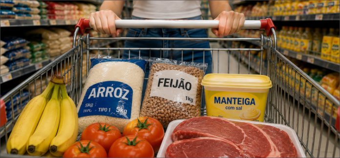 Maio encerra última semana com mais uma alta no custo da cesta básica banner