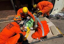 Bombeiros atendem ocorrências de acidentes de trânsito em Nova Mutum e Lucas do Rio Verde