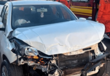 Colisão entre carros deixa duas pessoas feridas em cruzamento de Lucas do Rio Verde