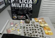Força Tática prende cinco pessoas por tráfico de drogas na Região Metropolitana
