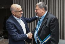 Governador Otaviano Pivetta concede Medalha da Ordem do Mérito Mato Grosso ao cardeal Dom João Braz de Aviz