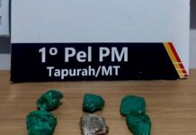 Adolescente é apreendido por tráfico de drogas durante patrulhamento da PM em Tapurah