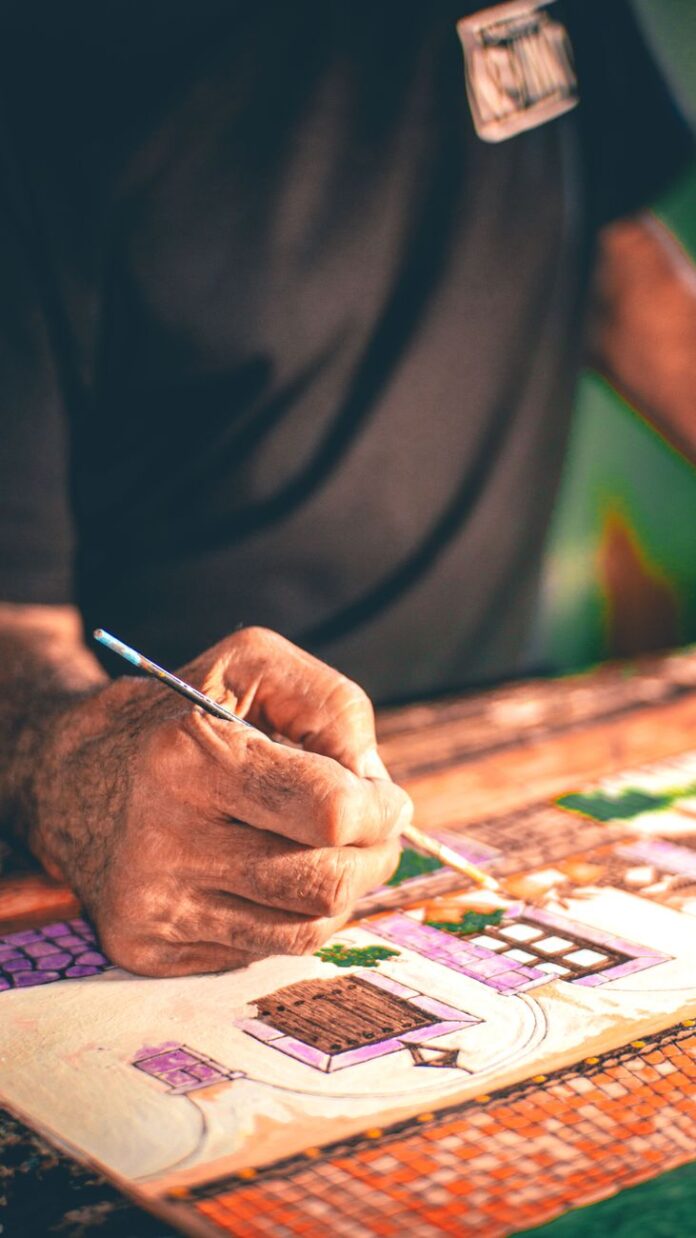 pexels-photo-14540992 artist painting on canvas