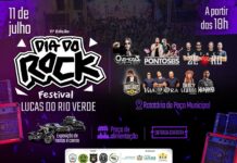 Com seis shows e entrada gratuita, Prefeitura divulga programação oficial do 11º Dia do Rock em Lucas do Rio Verde